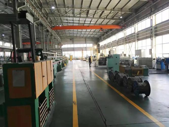 哈尔滨威尔焊接有限责任公司生产车间.